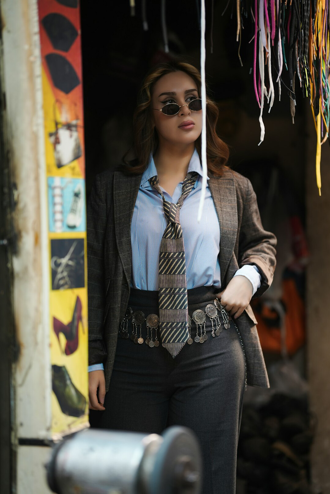 Portrait of a Belgian businesswoman smiling